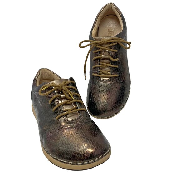 Alegria Essensce ESS-424 Metallic Textured Leather‎ Athletic Shoes - Picture 11 of 12